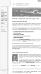 Mobile Screenshot of kmlegalnurse.com
